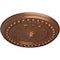 Ekena Millwork Foster Shell Ceiling Medallion (Fits Canopies up to 9 5/8"), 15 3/4"OD x 2"P, Polished Copper CM15FOPOS - alternate 4